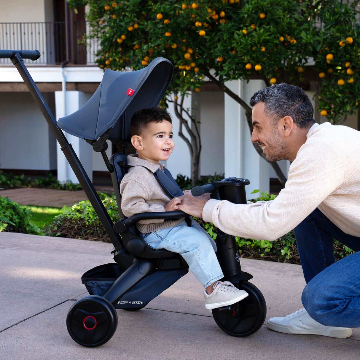 Coast Folding Stroller Trike with Travel Bag