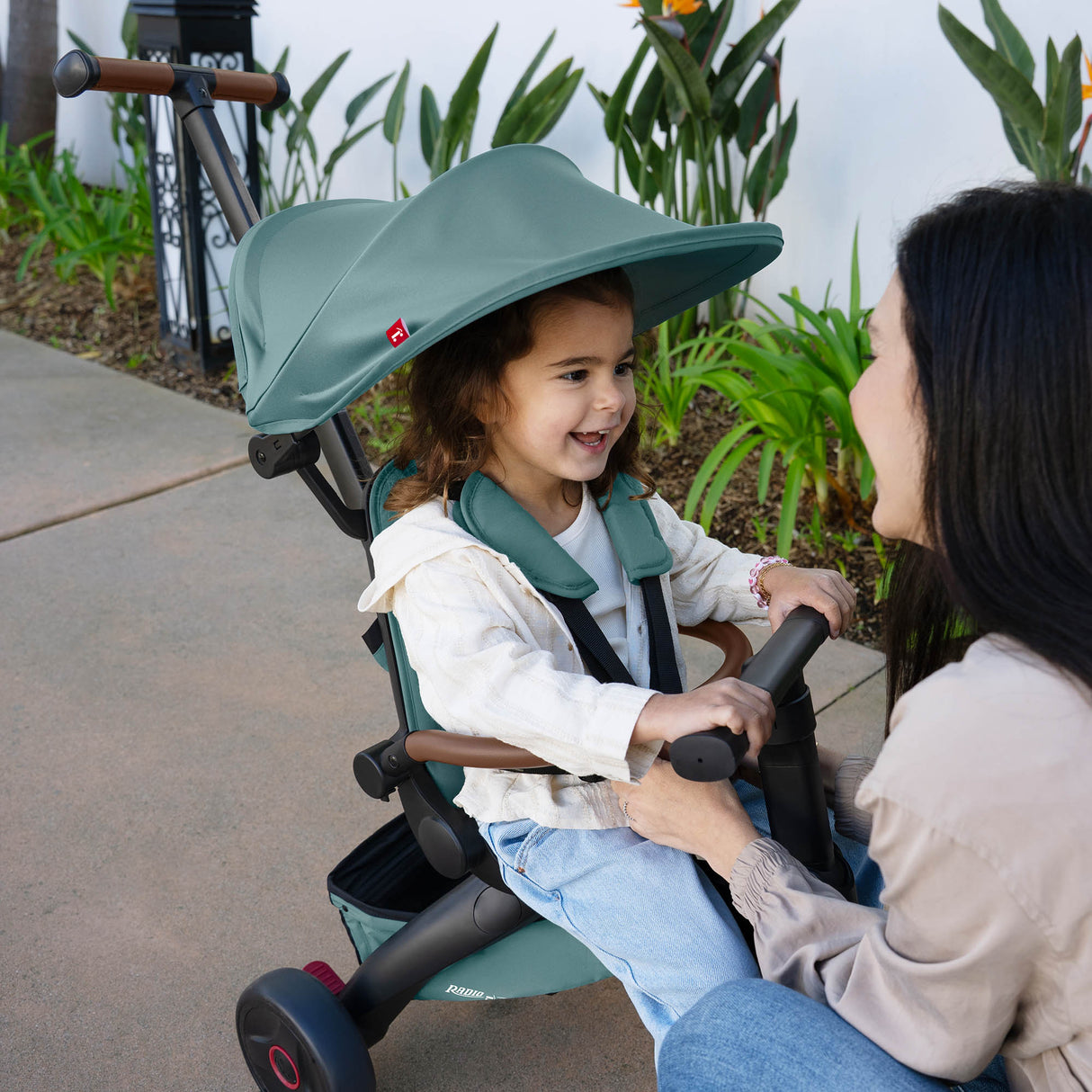 Coast Luxe Folding Stroller Trike with Travel Bag