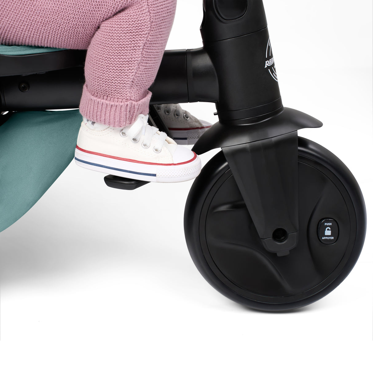 Coast Luxe Folding Stroller Trike with Travel Bag