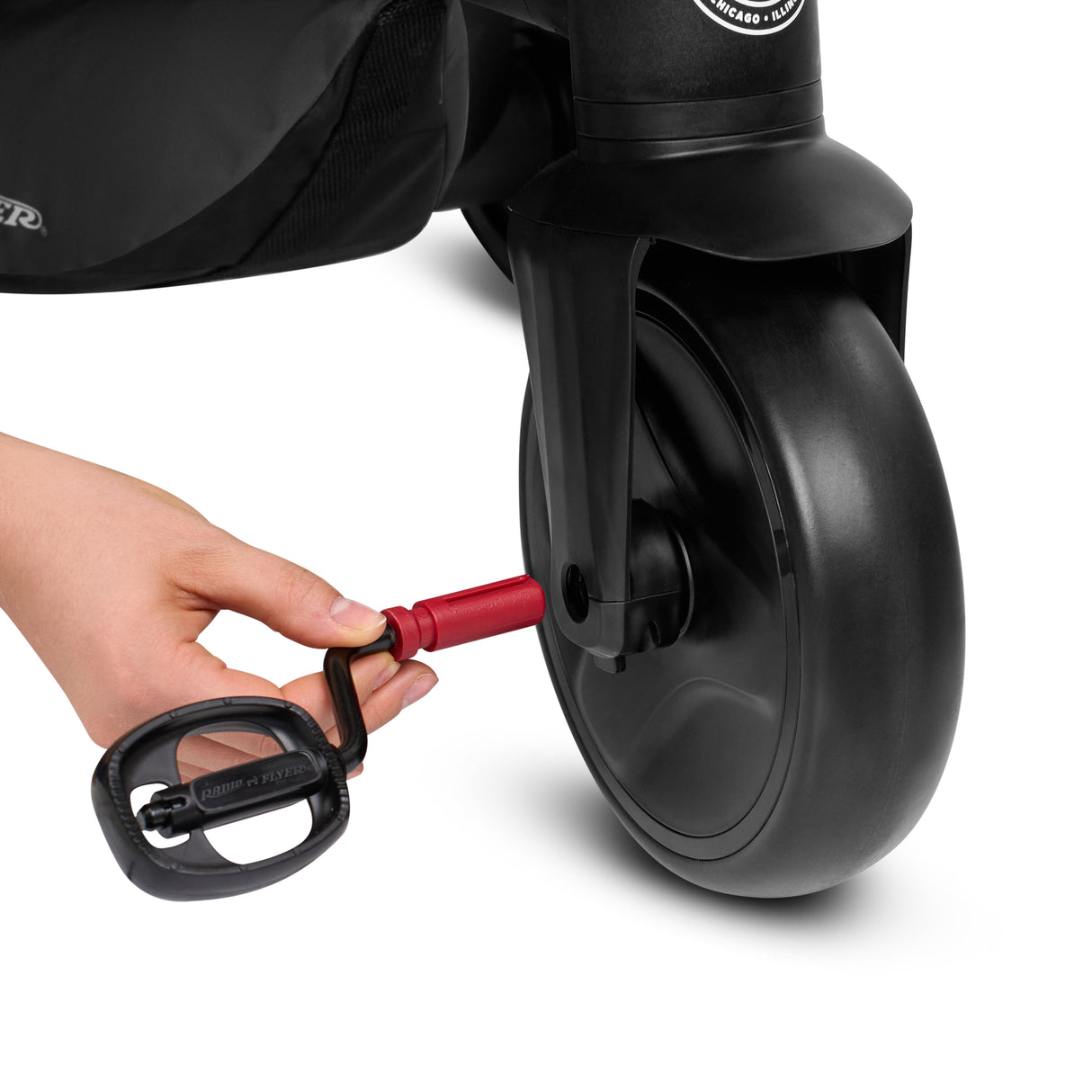 Coast Luxe Folding Stroller Trike with Travel Bag