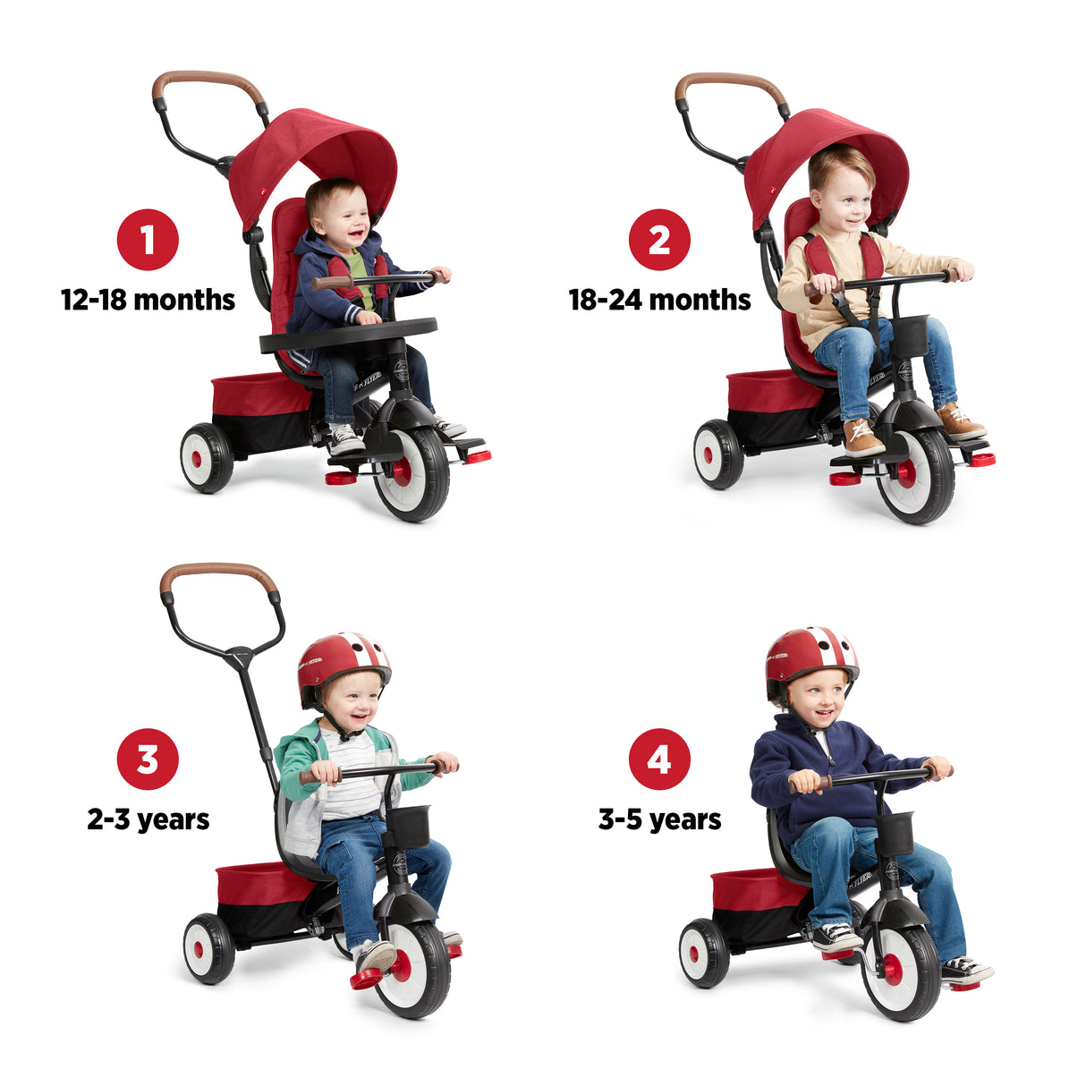 City 4-in-1 Stroll 'N Trike