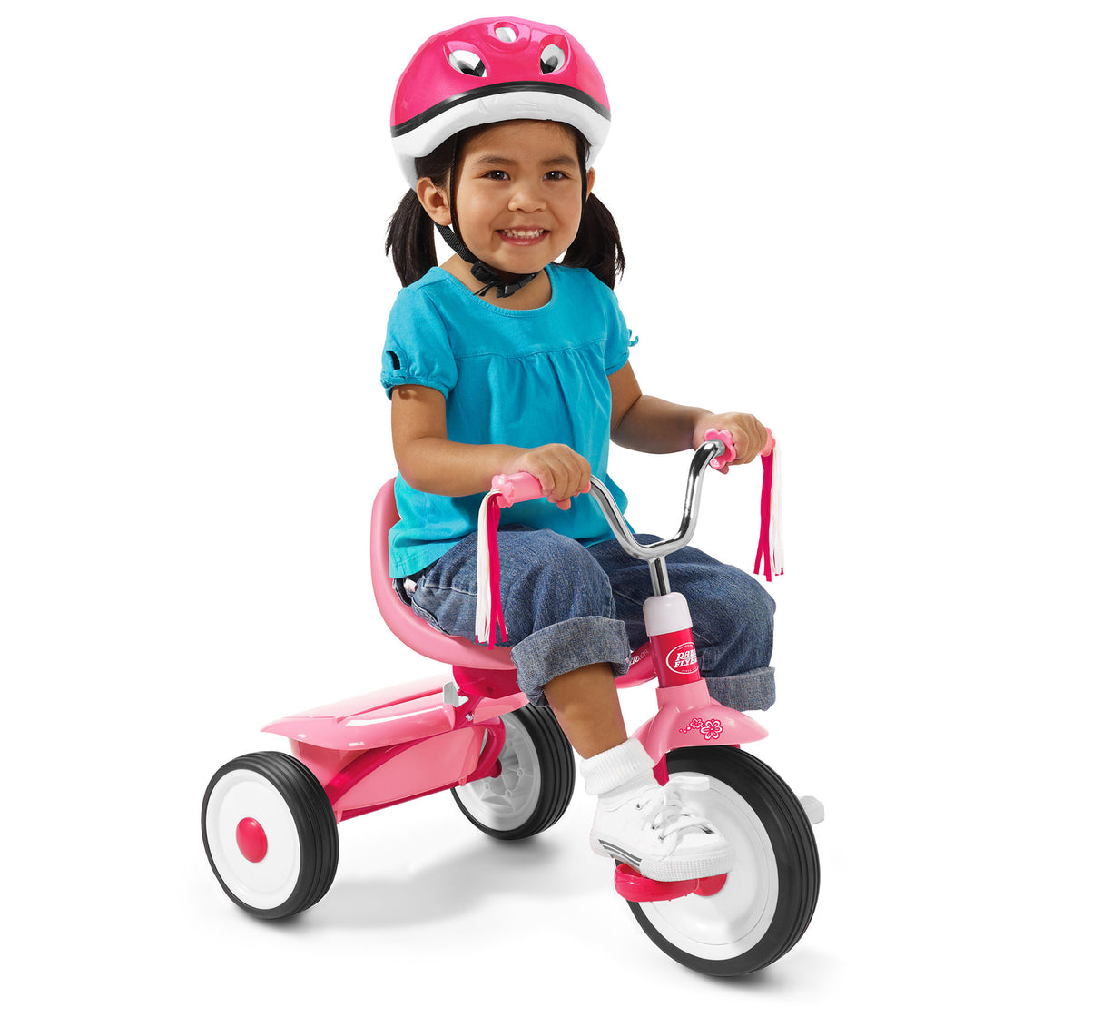 Ready to Ride Folding Trike Pink