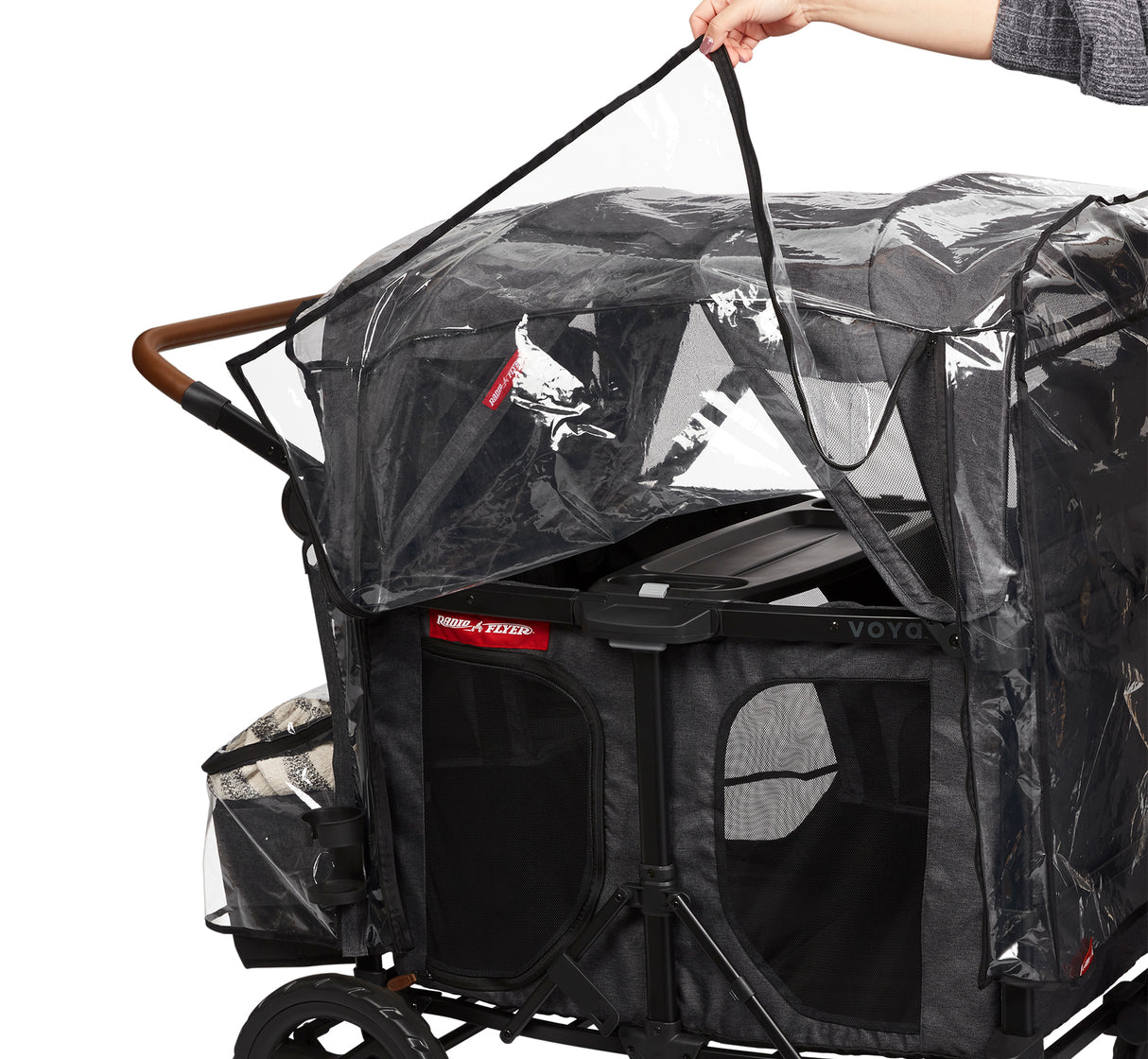 Rain Cover with Bag - Voya™ Quad Stroller Wagon