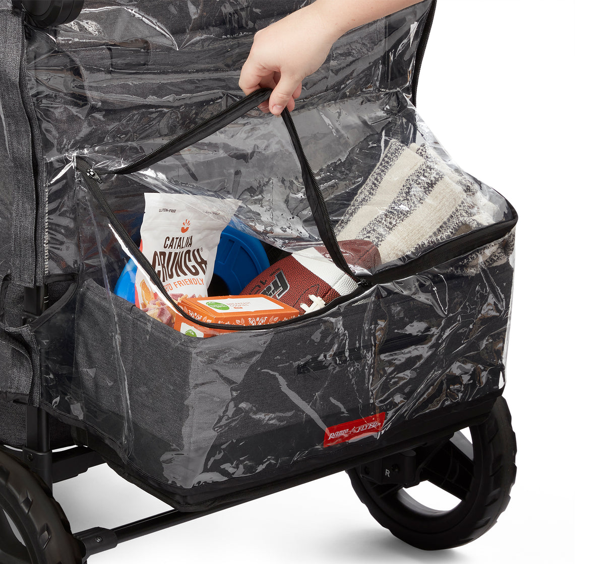Rain Cover with Bag - Voya™ Quad Stroller Wagon