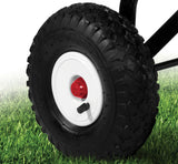 Real air tires handle any terrain