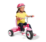 Girl Riding Deluxe Steer & Stroll Trike®