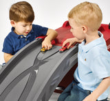 Flyer 500®: Kids Roller Coaster Built-In Grooves for racing toy cars