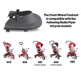The Front Wheel Footrest Is Compatible With The Following Radio Flyer Models: 443