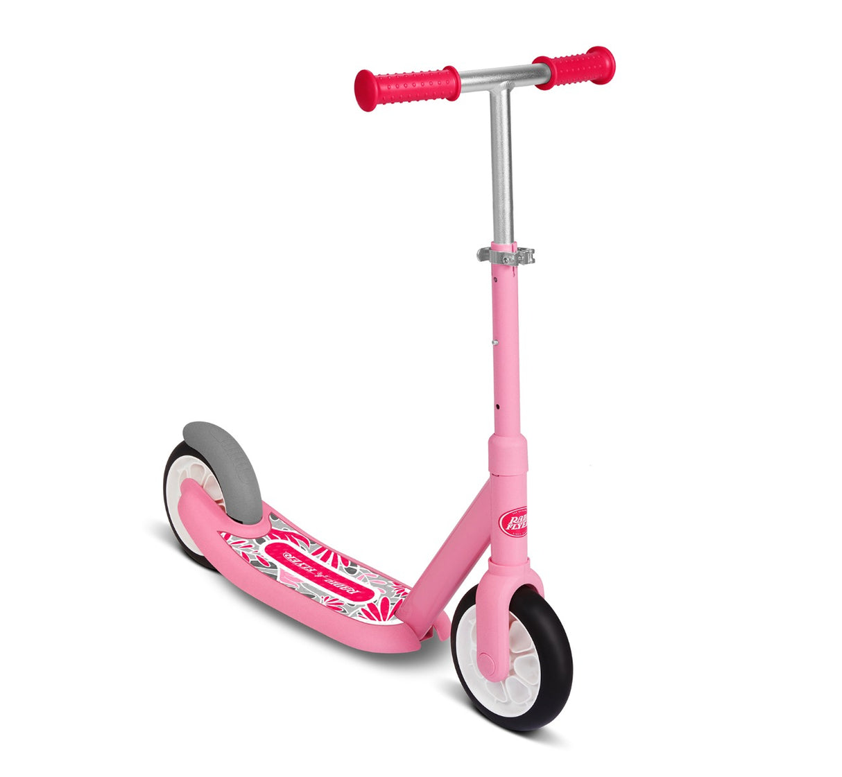 Kick & Glide Scooter Pink viewed from side