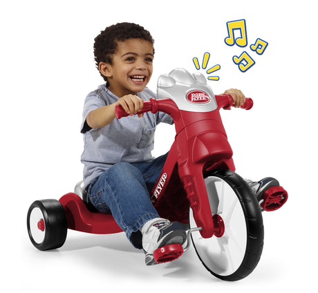 My First Big Flyer® with Lights & Sounds: Big Front Wheel Tricycle Interactice Sounds