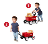 2 ways to play : push walker and pull wagon
