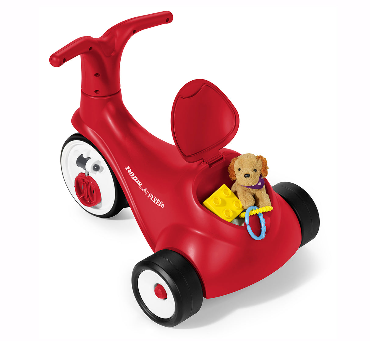 Boy mounting Scoot 2 Pedal™