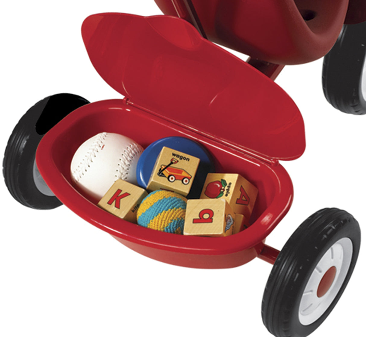 Girl Riding Steer & Stroll® Trike