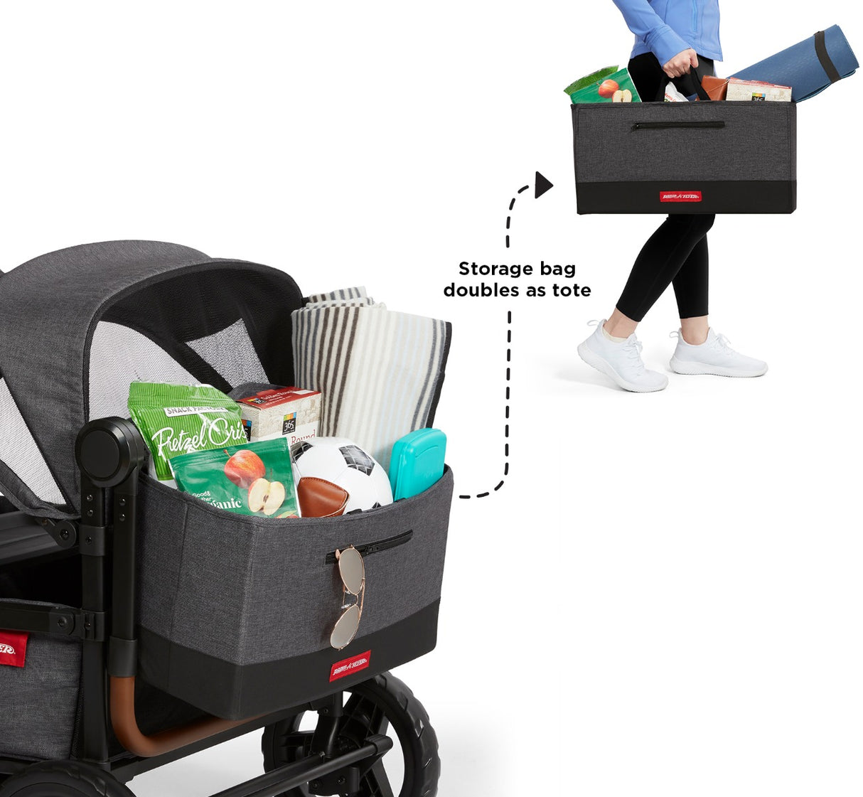 Voya Quad Stroller Wagon