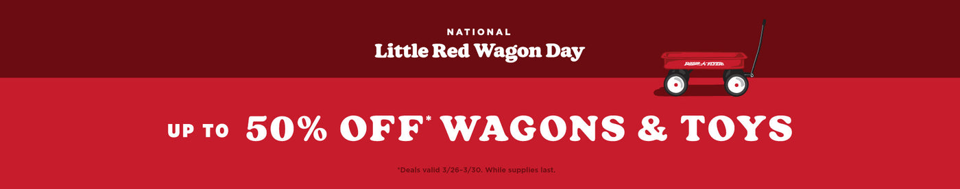National Little Red Wagon Day Sale