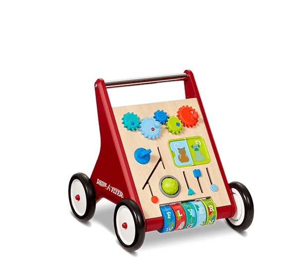 Classic Push Play Walker Radio Flyer