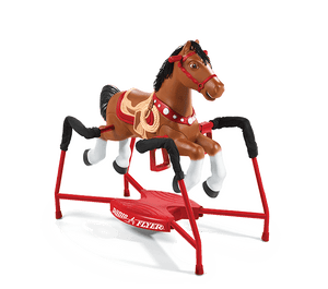 Rocky Riding Spring Rocking Horse Spring Rocking Horse Toys: Bouncy Horses For Kids | Radio Flyer