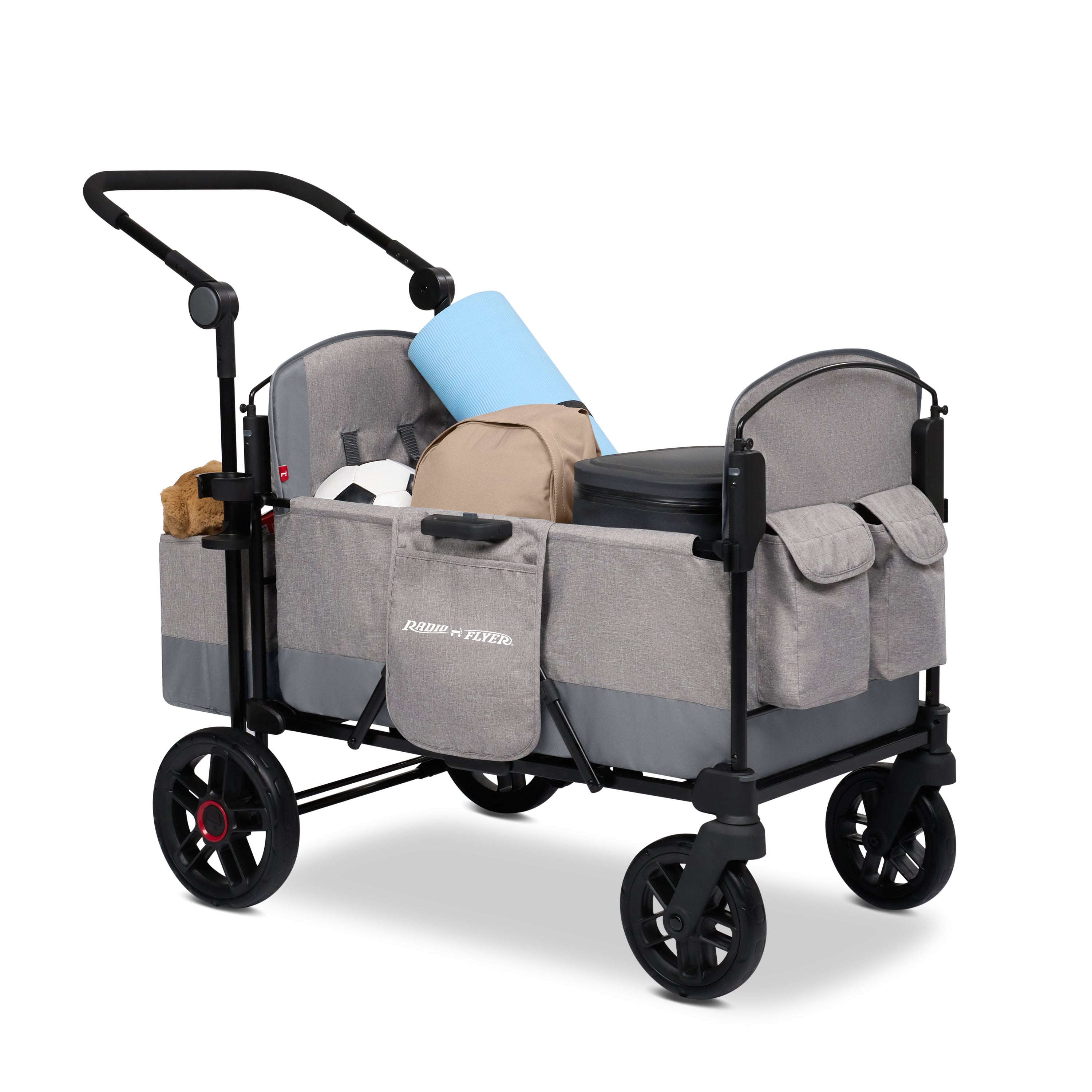 Pathfinder™ 2-Seat Stroller Wagon – Radio Flyer