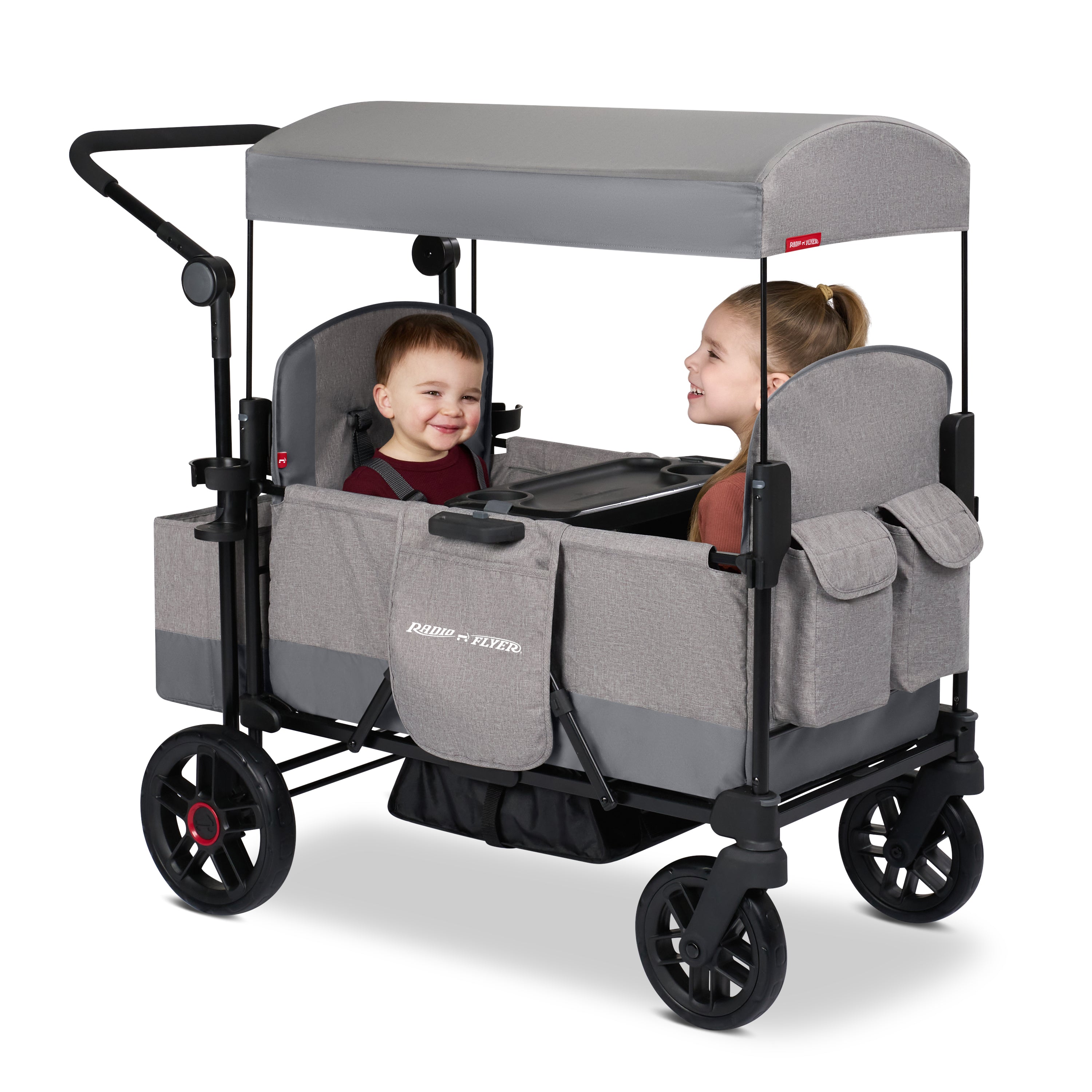 Pathfinder™ 2-Seat Stroller Wagon – Radio Flyer