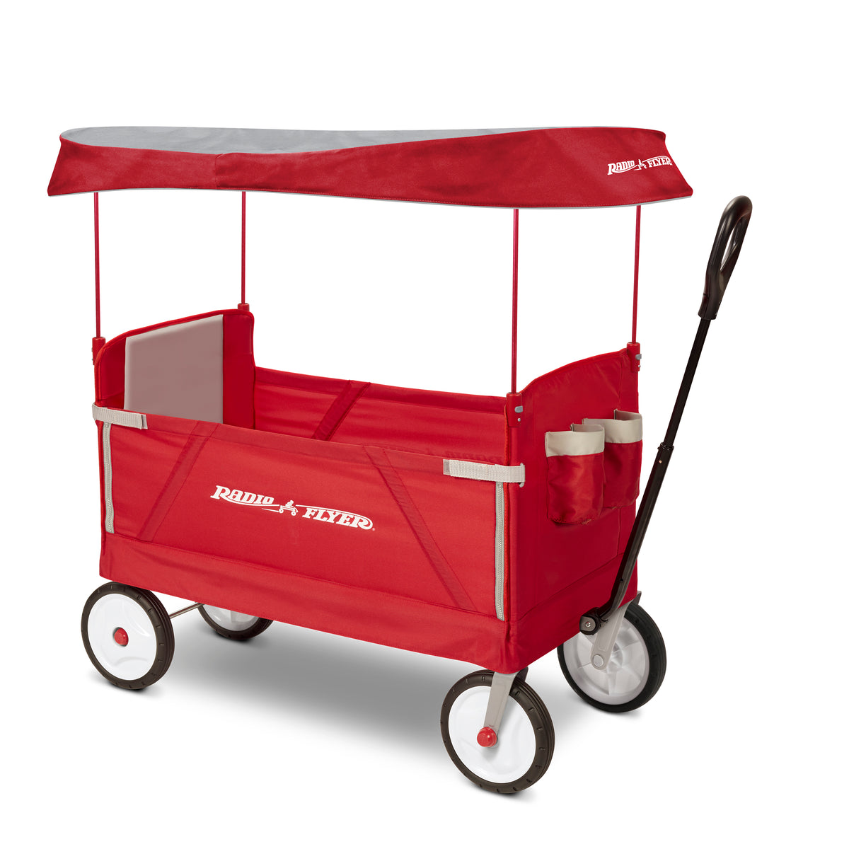 3-in-1 EZ Fold Wagon with Canopy and Seats