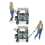 Voya 2.0 XT 4-Seat Stroller Wagon with Travel Cover