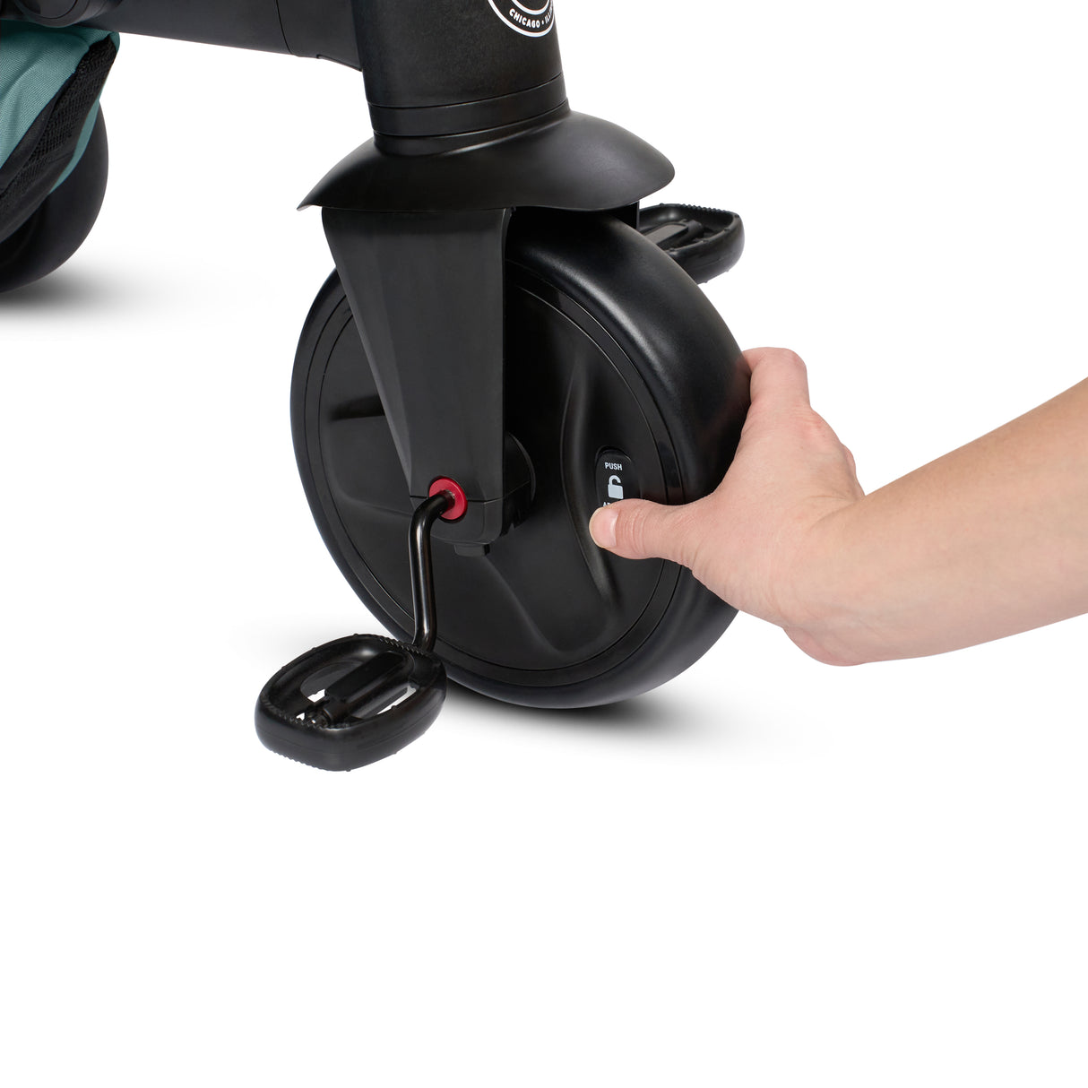 Coast Luxe Folding Stroller Trike with Travel Bag