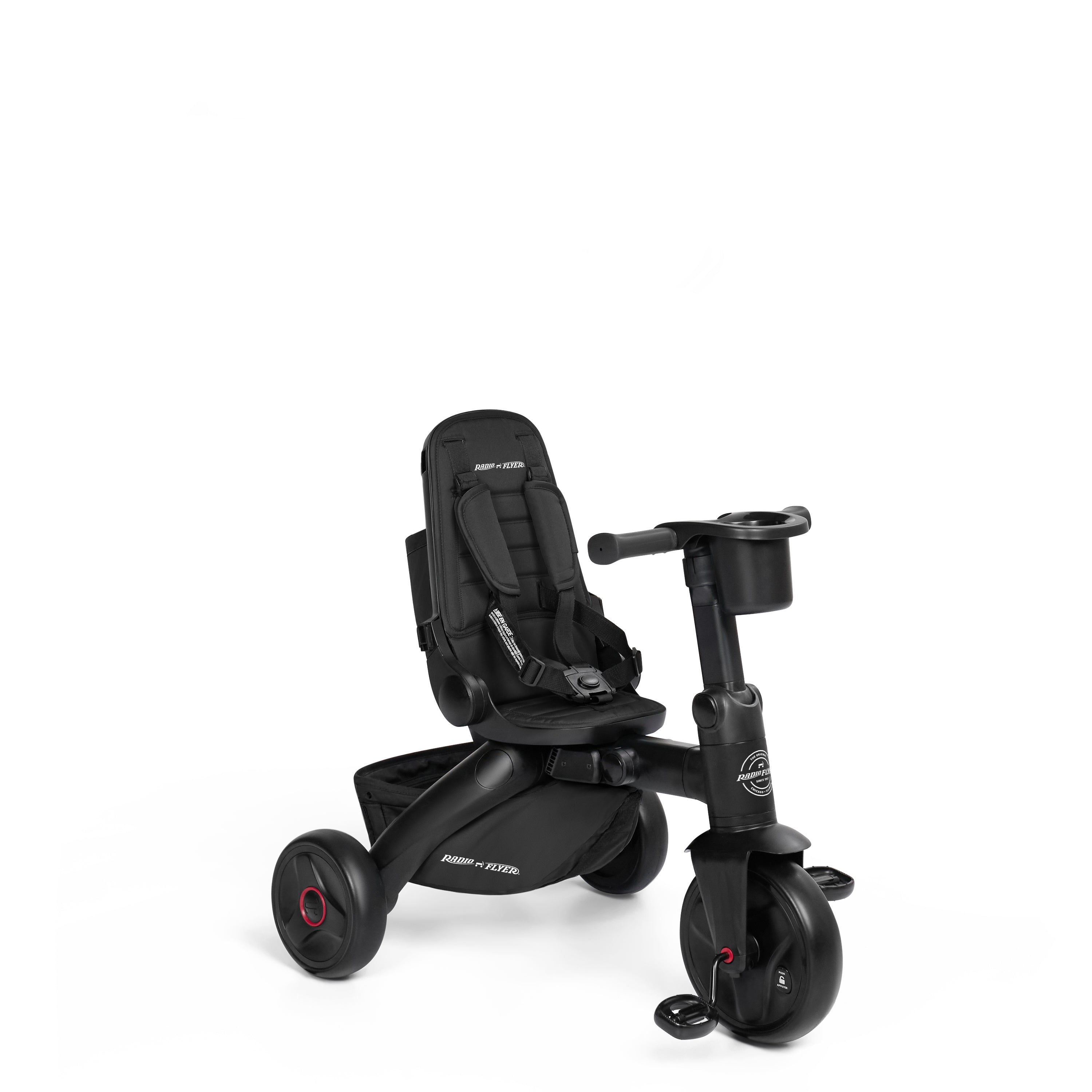 Coast Luxe Folding Stroller Trike with Travel Bag – Radio Flyer