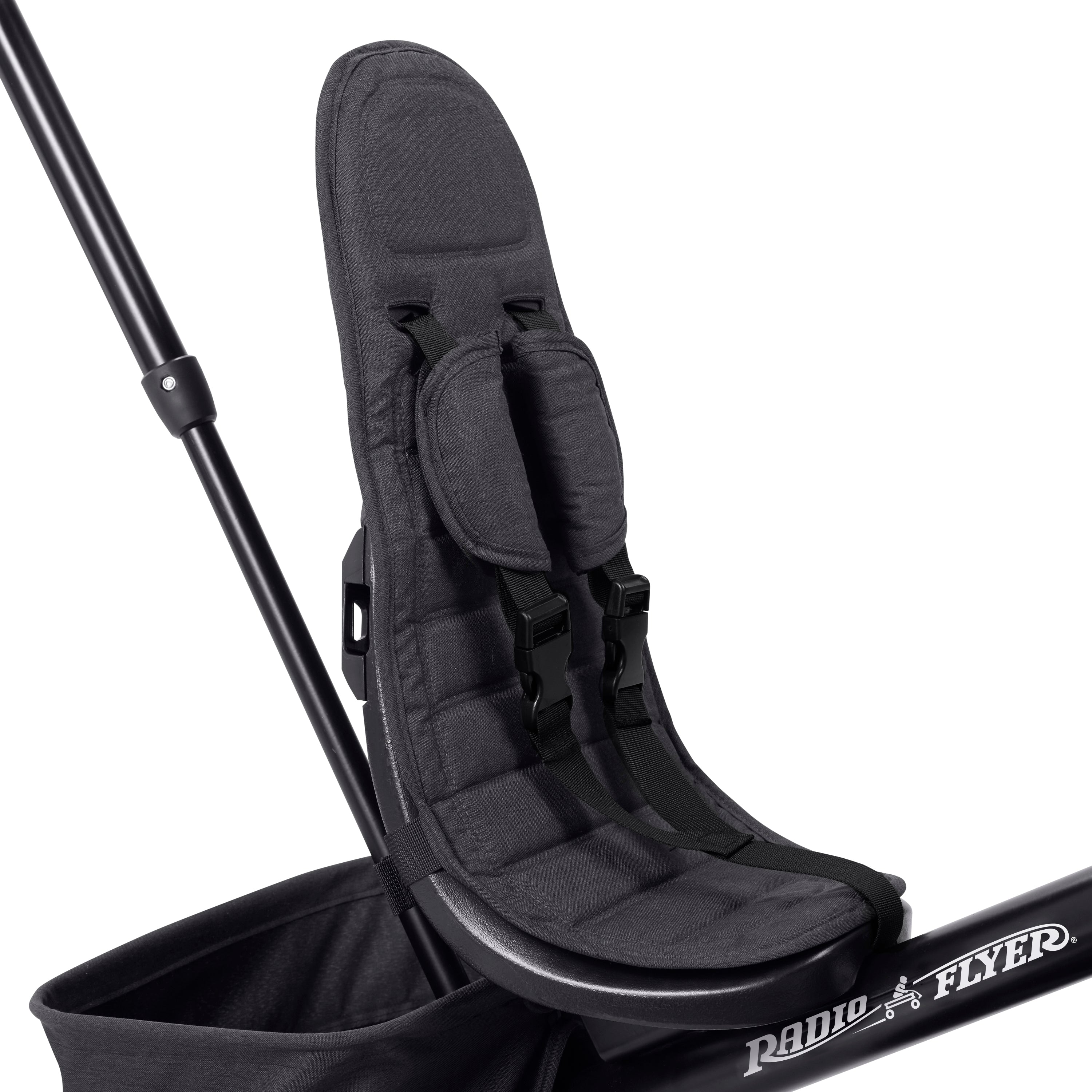 Radio Flyer City 4-in-1 Trike: Stroll 'N Trike Push Tricycle