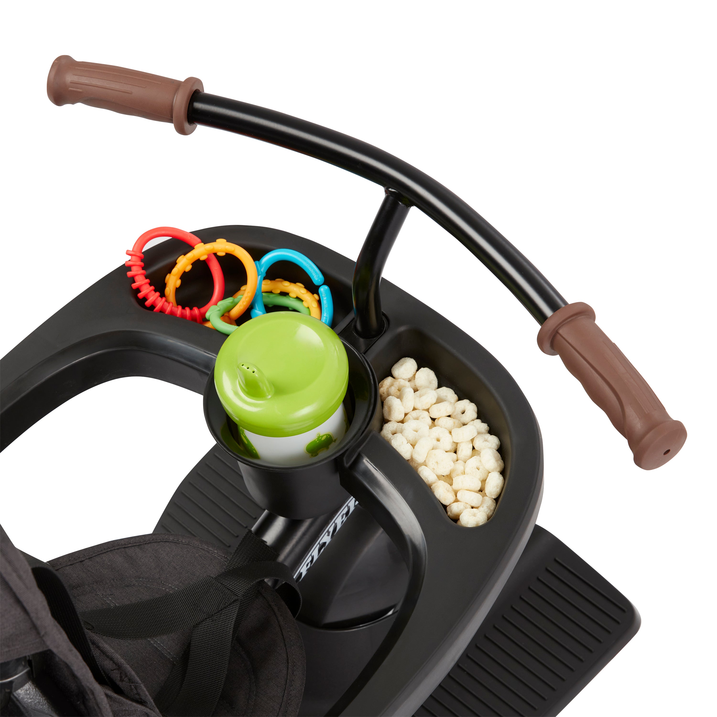 Radio Flyer City 4-in-1 Trike: Stroll 'N Trike Push Tricycle