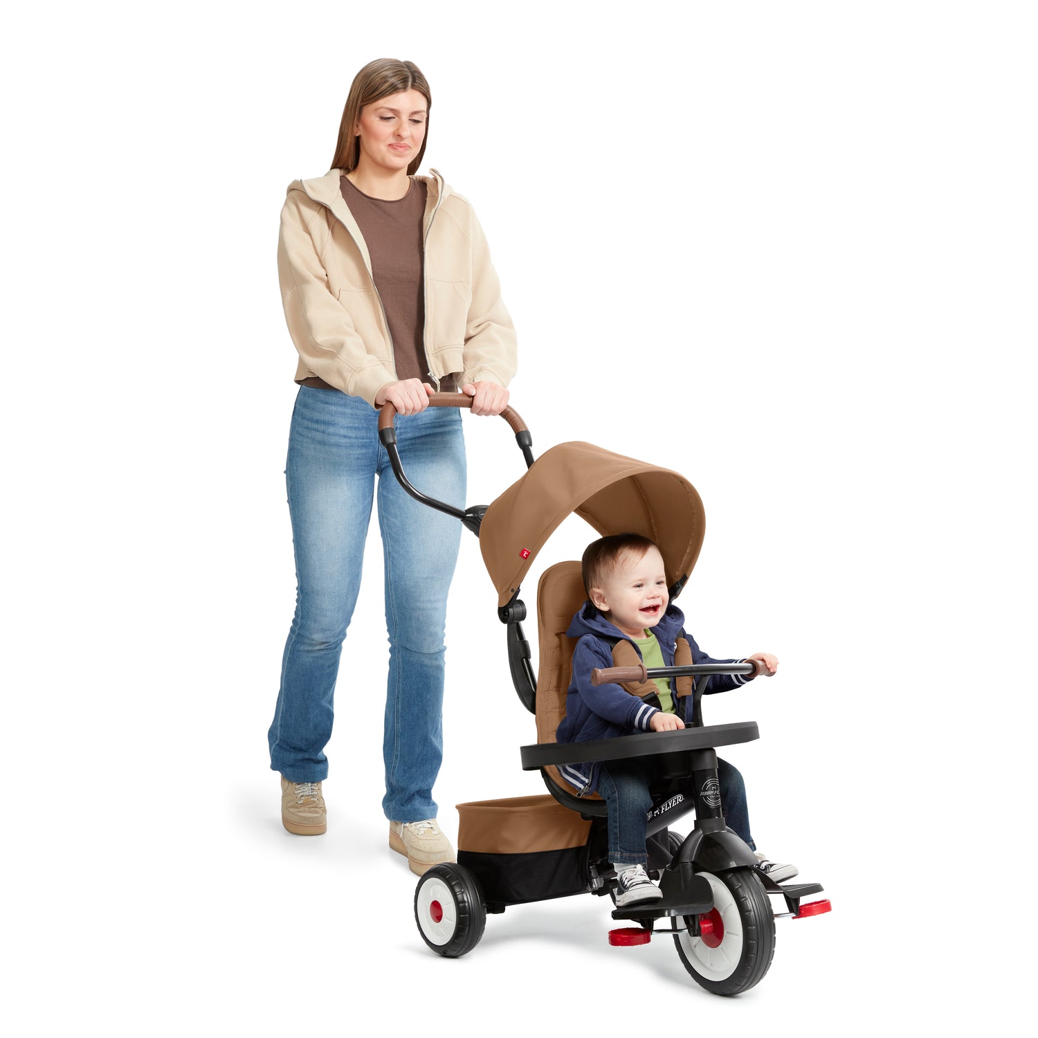View Thumbnail of City 4-in-1 Stroll 'N Trike in Slide 