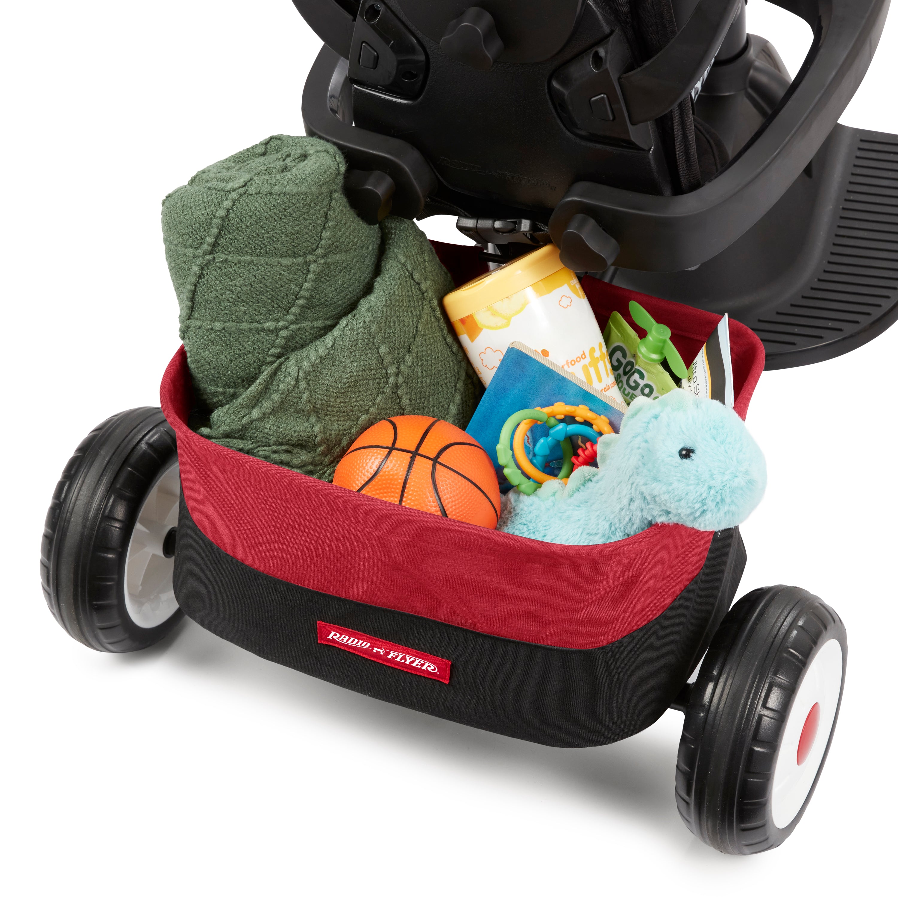 Radio Flyer City 4-in-1 Trike: Stroll 'N Trike Push Tricycle