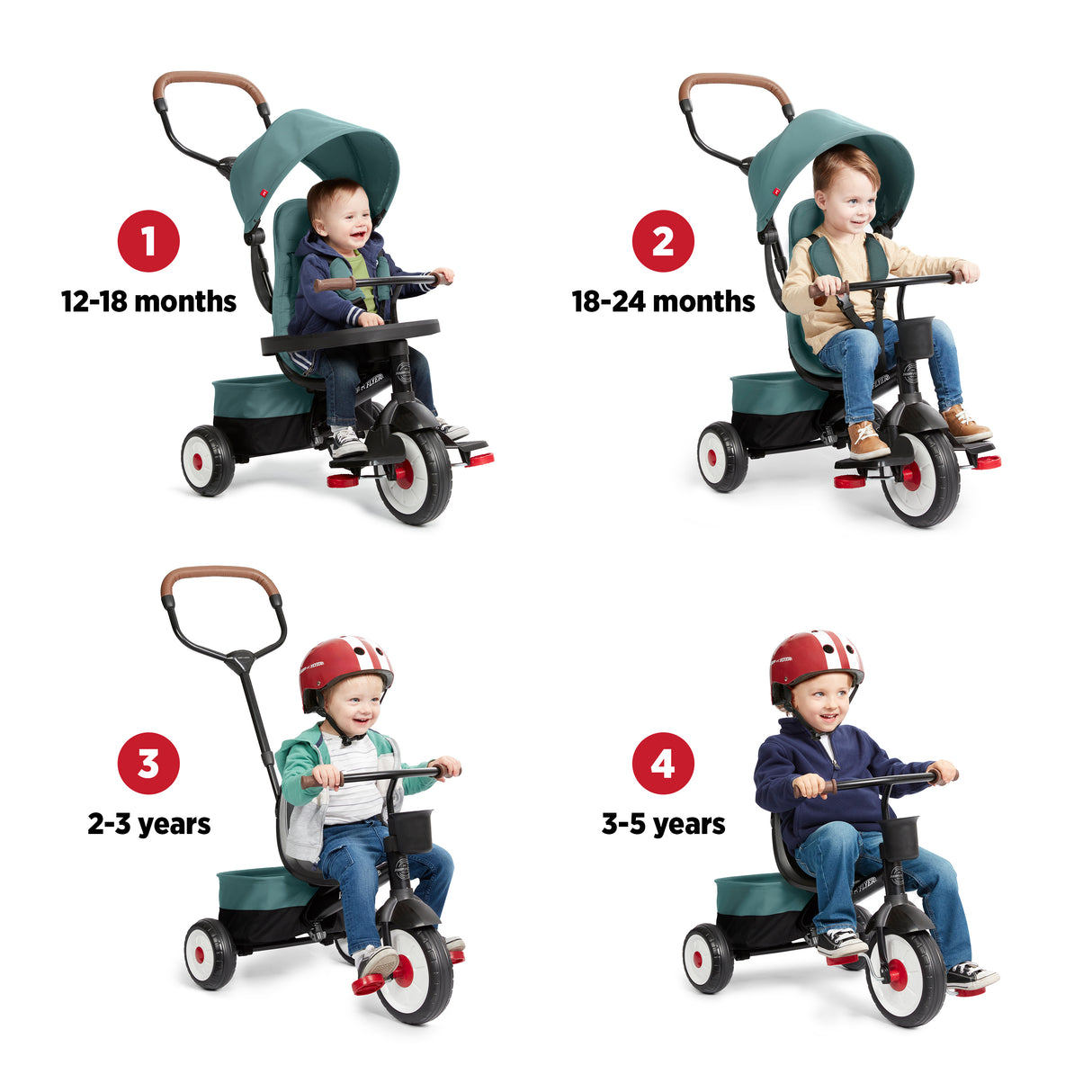 City 4-in-1 Stroll 'N Trike