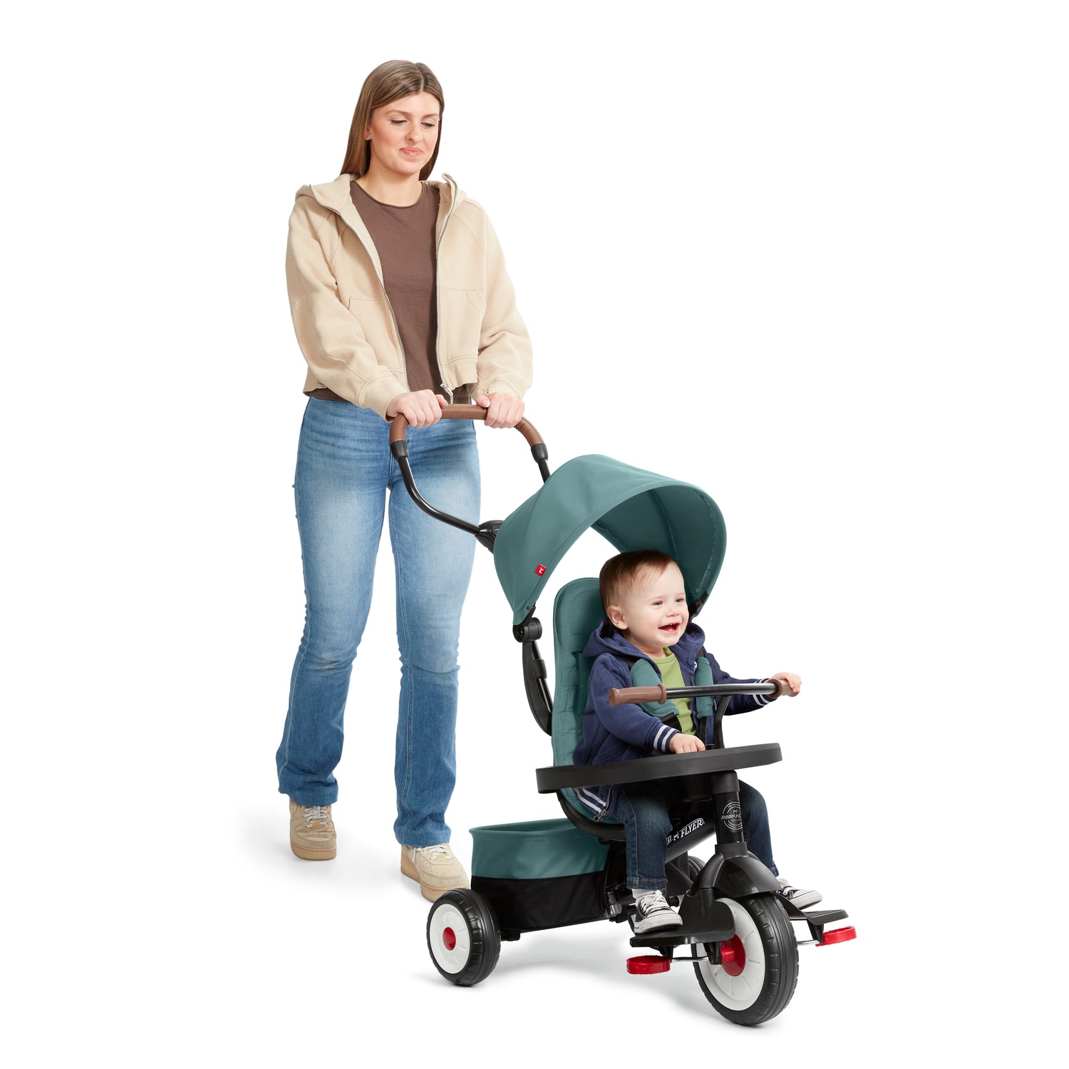 View Thumbnail of City 4-in-1 Stroll 'N Trike in Slide 