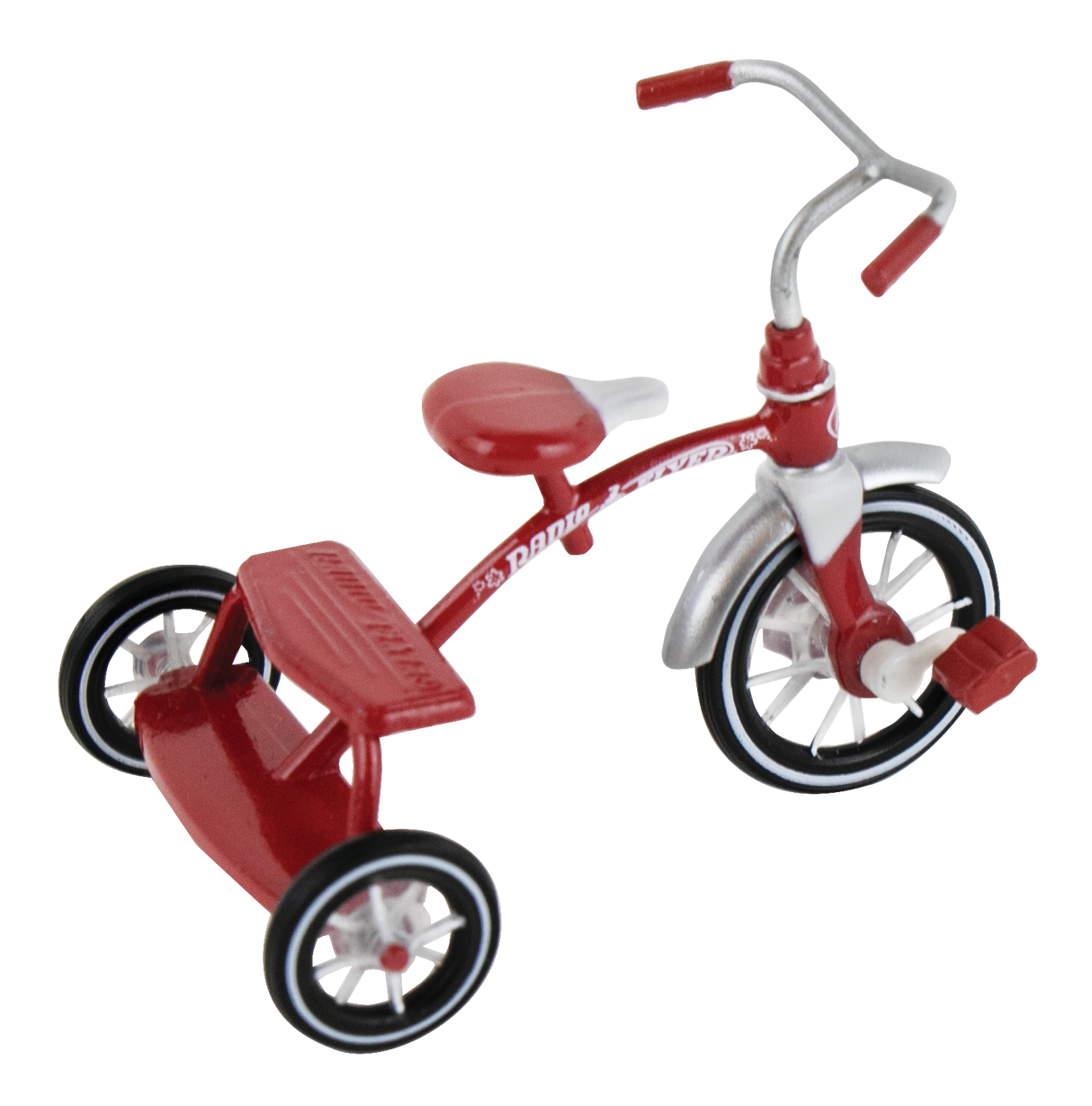 World's Smallest Classic Red Dual Deck Tricycle