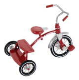 World's Smallest Classic Red Dual Deck Tricycle