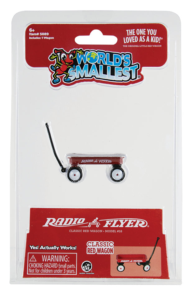 World's Smallest Classic Red Wagon