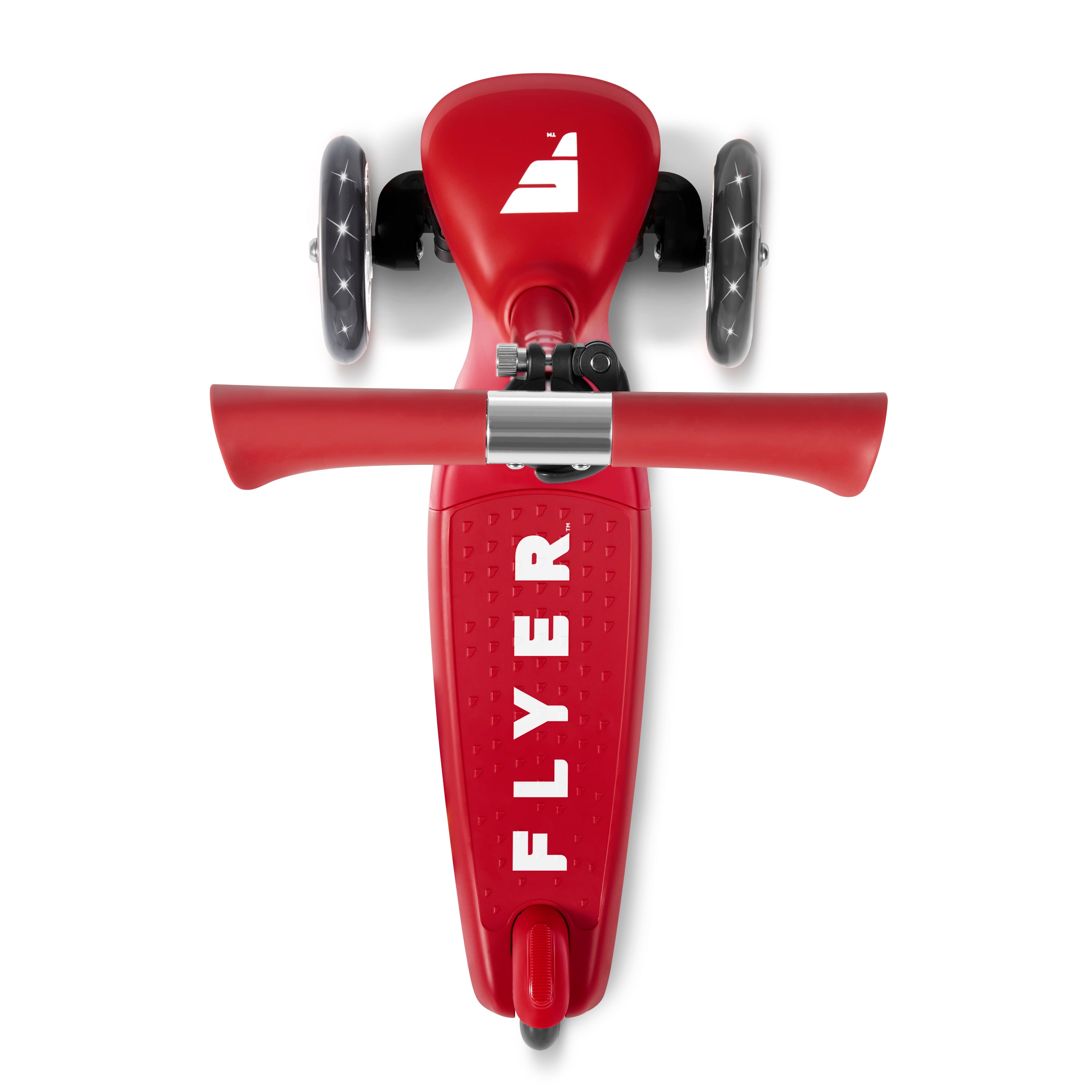 フライングパイレーツ jr Flyer Glider Junior: 3-Wheel Kids Scooter with Light-Up Wheels