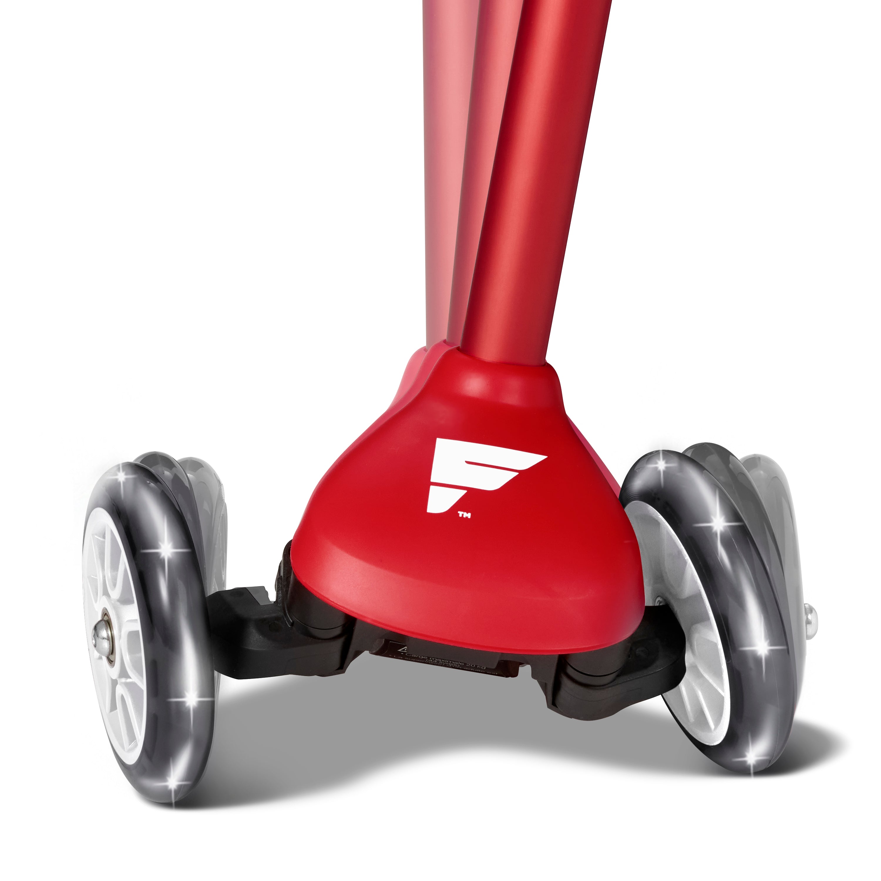 フライングパイレーツ jr Flyer Glider Junior: 3-Wheel Kids Scooter with Light-Up Wheels