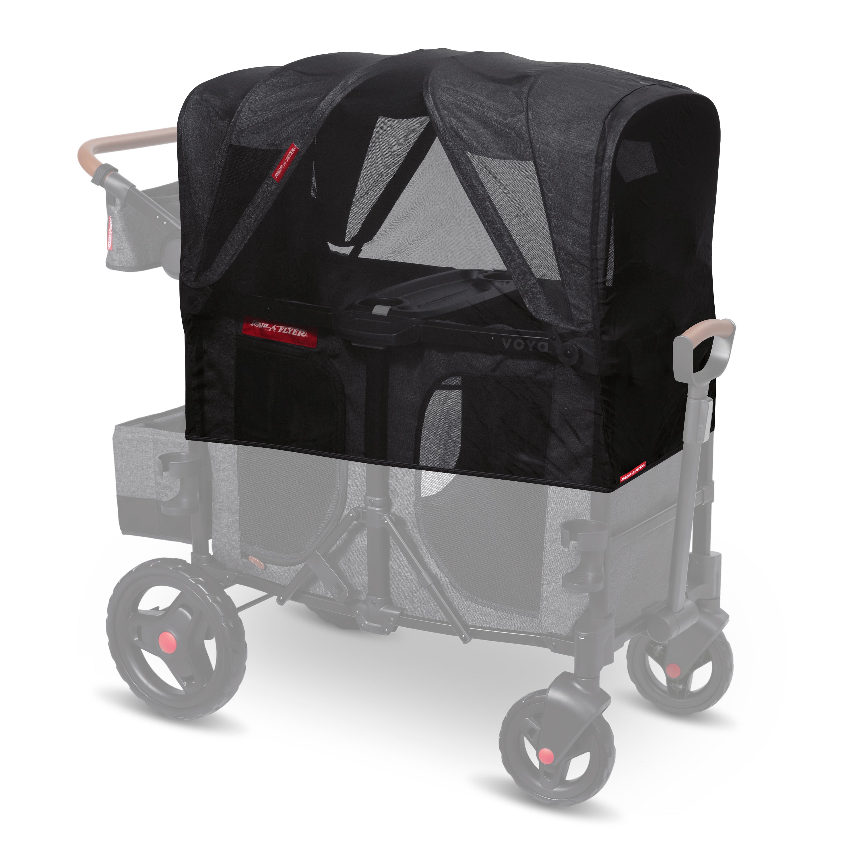 Radio Flyer ワーム Mosquito Mesh with Bag - Voya Stroller Wagons – Radio Flyer