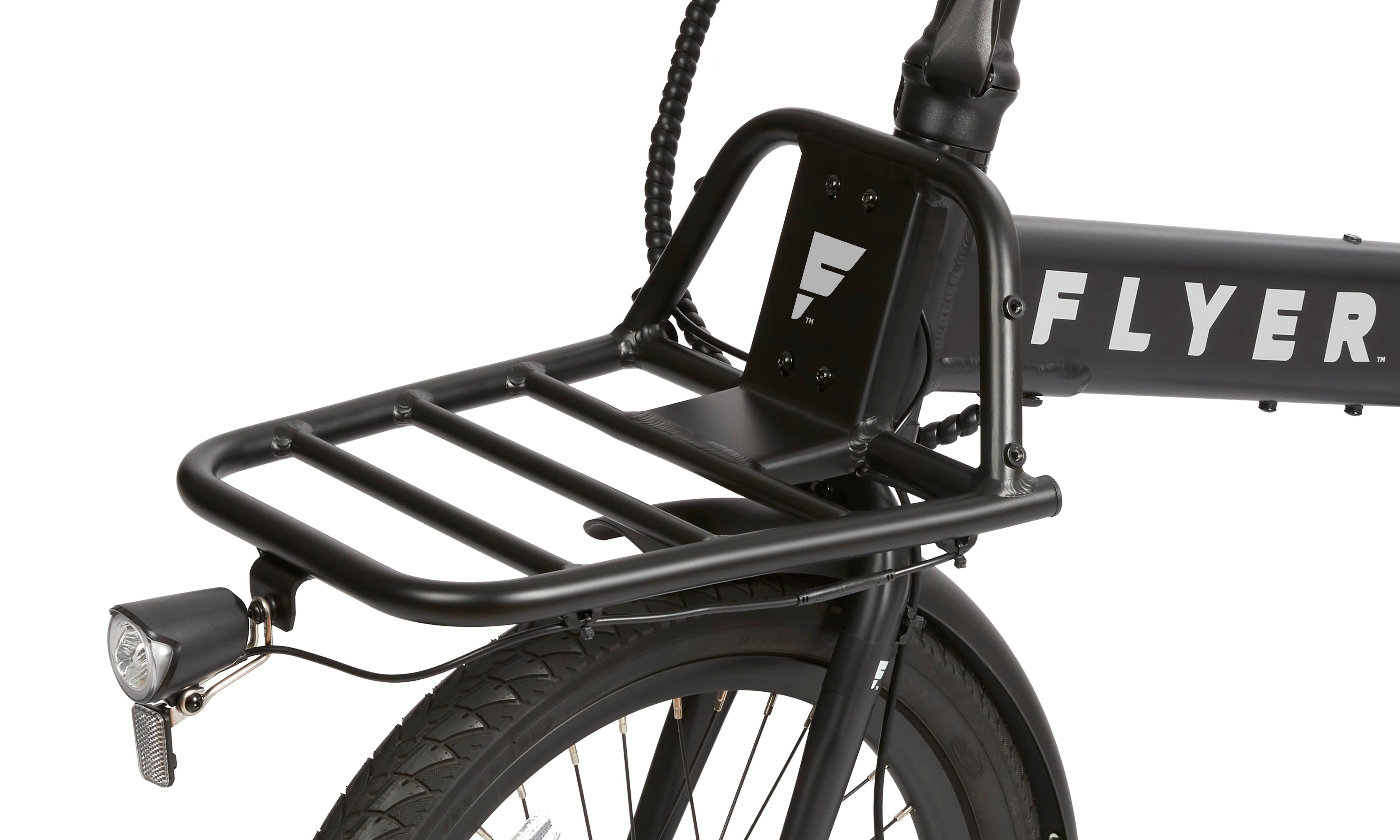 Front Rack Black Radio Flyer