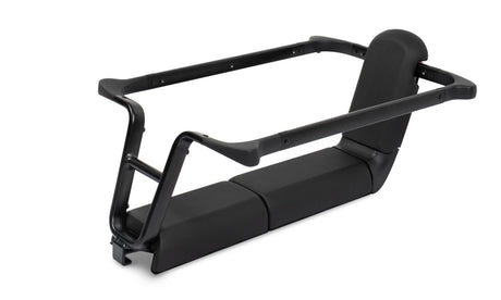 Black cargo bike hoop accessory on a white background