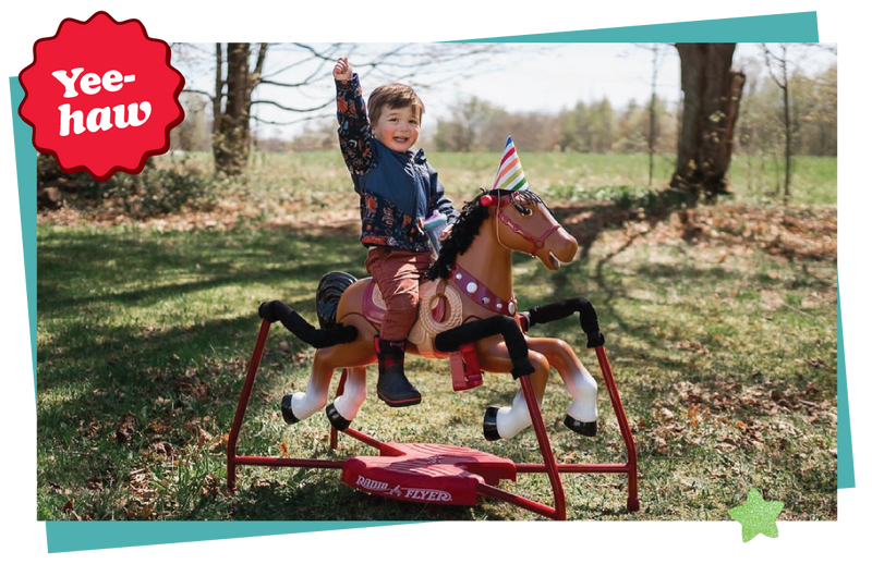 Spring Toy Riding Horses Spring Rocking Horse Toys: Bouncy Horses For Kids | Radio Flyer