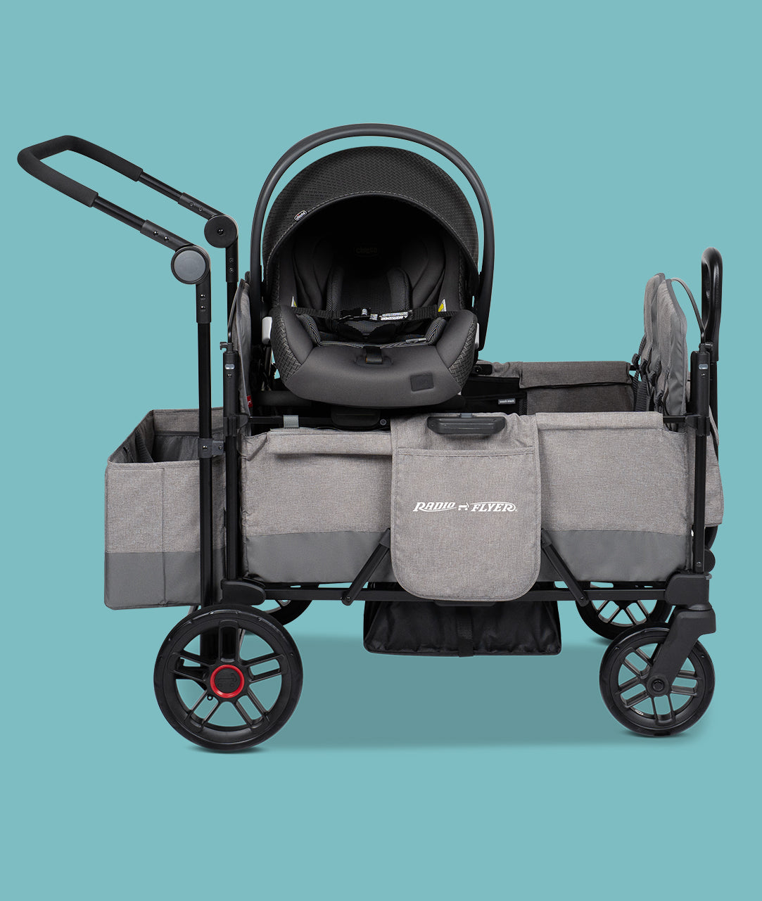 Car Seat Adapter – 4-Seat Pathfinder Wagon – Radio Flyer