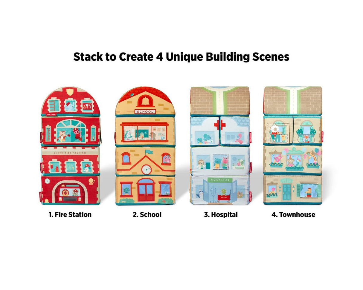 Tumble Town Foam Building Blocks