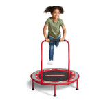 Girl jumping on 2-in-1 Kids' Trampoline