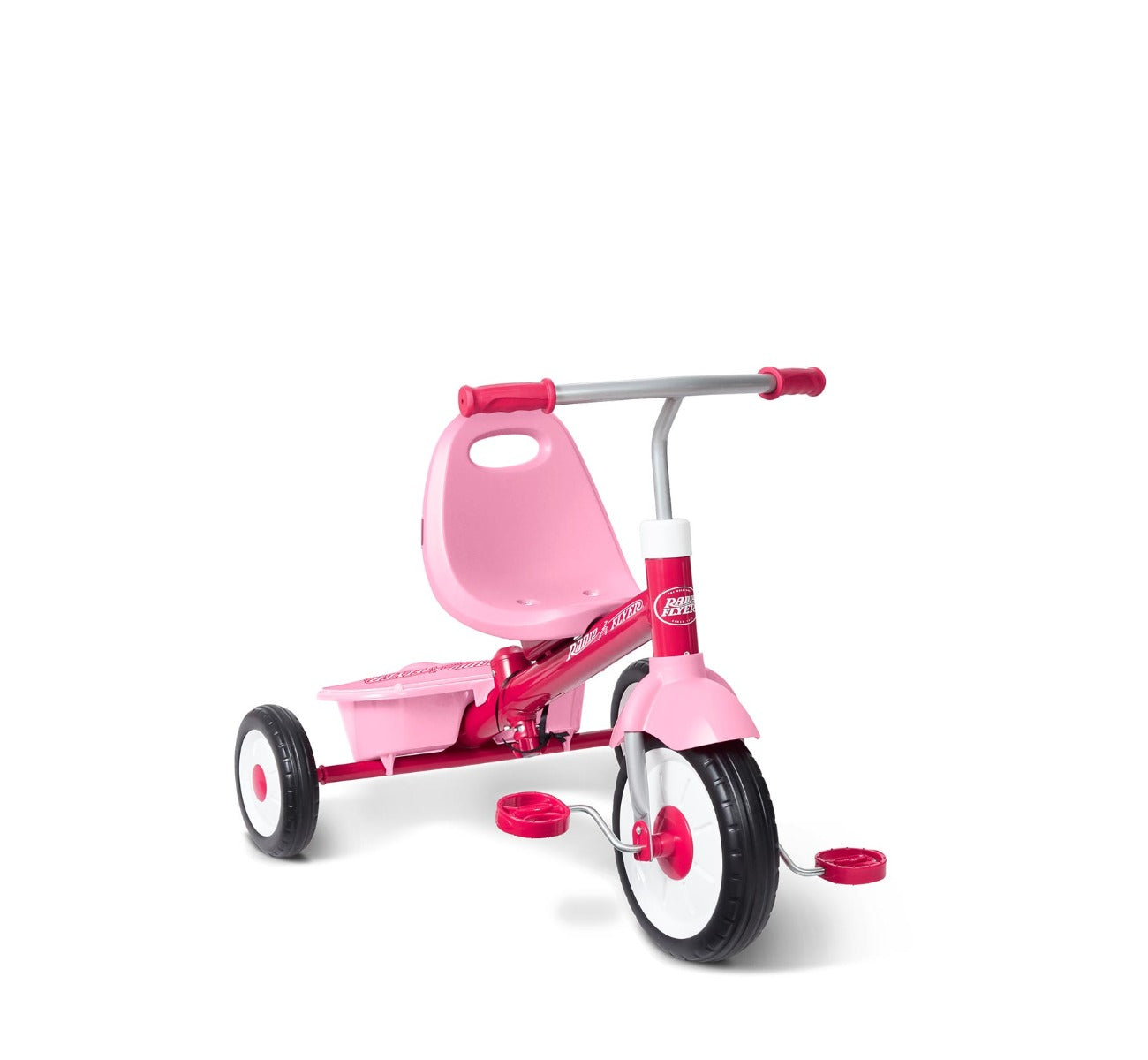 Pink push along trike sale