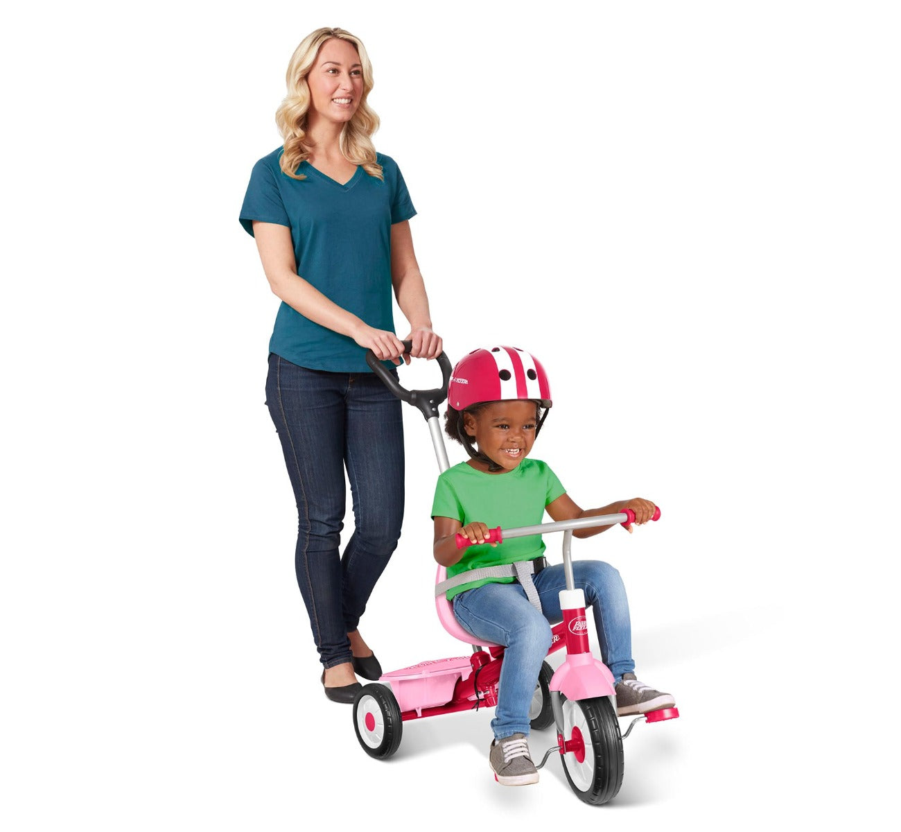 3 in 1 Stroll N Trike Pink Radio Flyer
