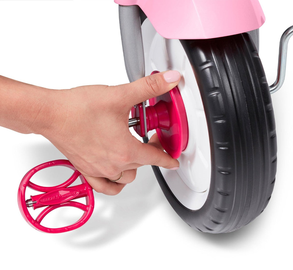 3-in-1 Stroll 'N Trike® Pink Adjustable Pedals