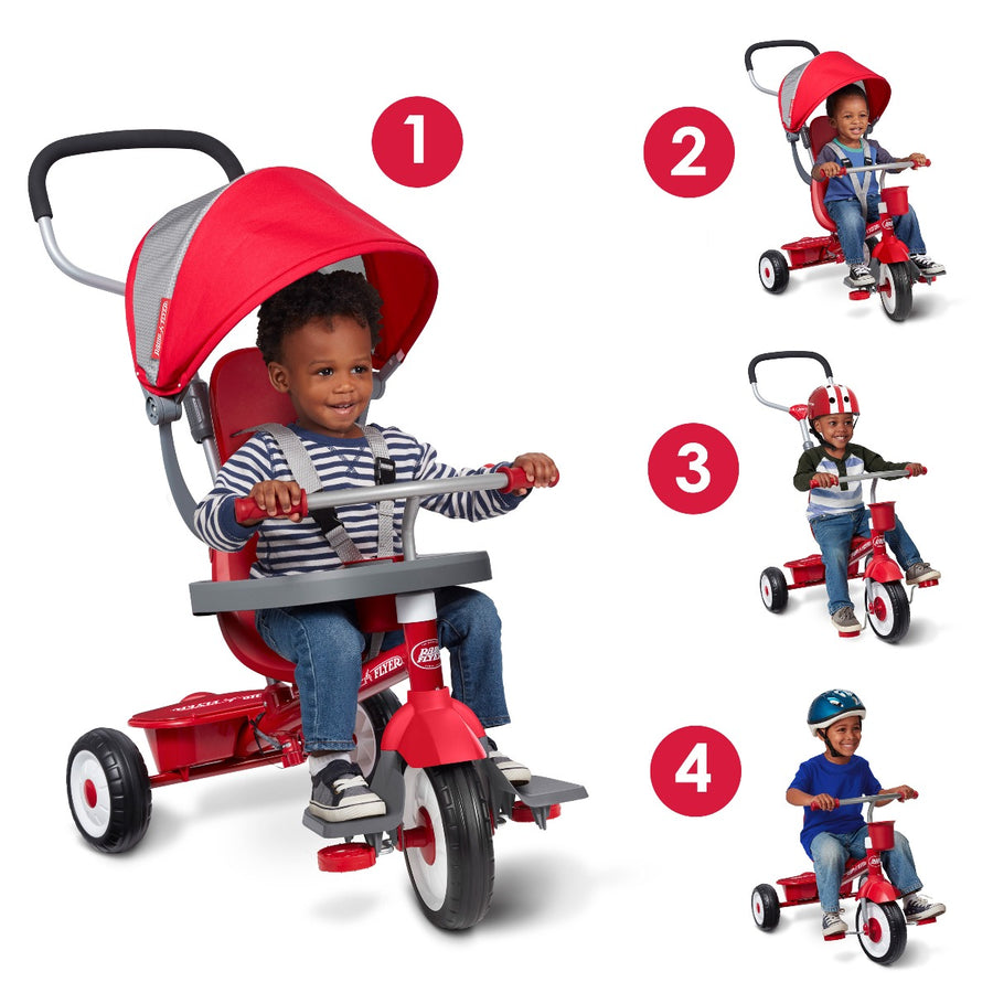 Radio Flyer 4 In 1 Stroll N Trike