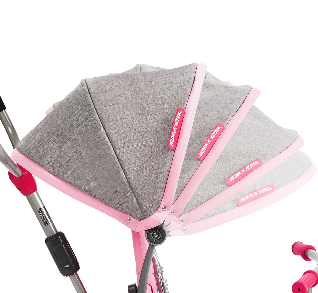Pink 5-In-1 Stroll â€˜N TrikeÂ® Adjustable Canopy